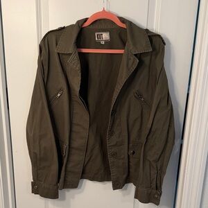 Kut from the Kloth Dark Olive Women’s Military Jacket